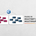 DIFFERENCE BETWEEN PAIRS IN MULTISET & MULTIMAP IN C++