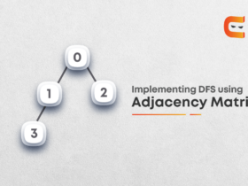 Implementing DFS using Adjacency Matrix
