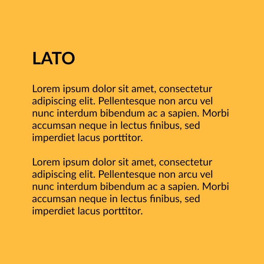 Figure 7 Font - Lato
