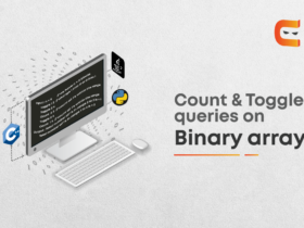 Count & Toggle queries on Binary Array