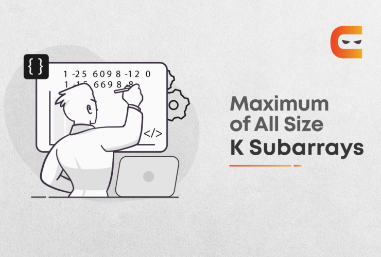 Maximum of All Subarrays of Size K