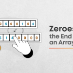 How Do You Move All The Zeros To The End Of The Array?